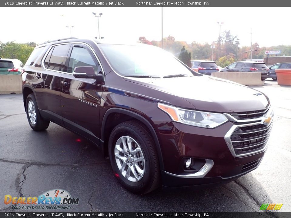 2019 Chevrolet Traverse LT AWD Black Current Metallic / Jet Black Photo #11