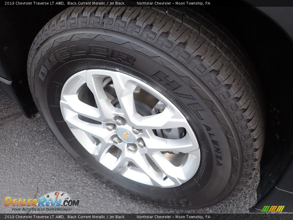 2019 Chevrolet Traverse LT AWD Black Current Metallic / Jet Black Photo #14