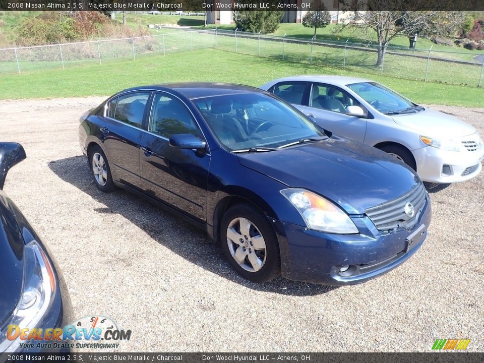 2008 Nissan Altima 2.5 S Majestic Blue Metallic / Charcoal Photo #2
