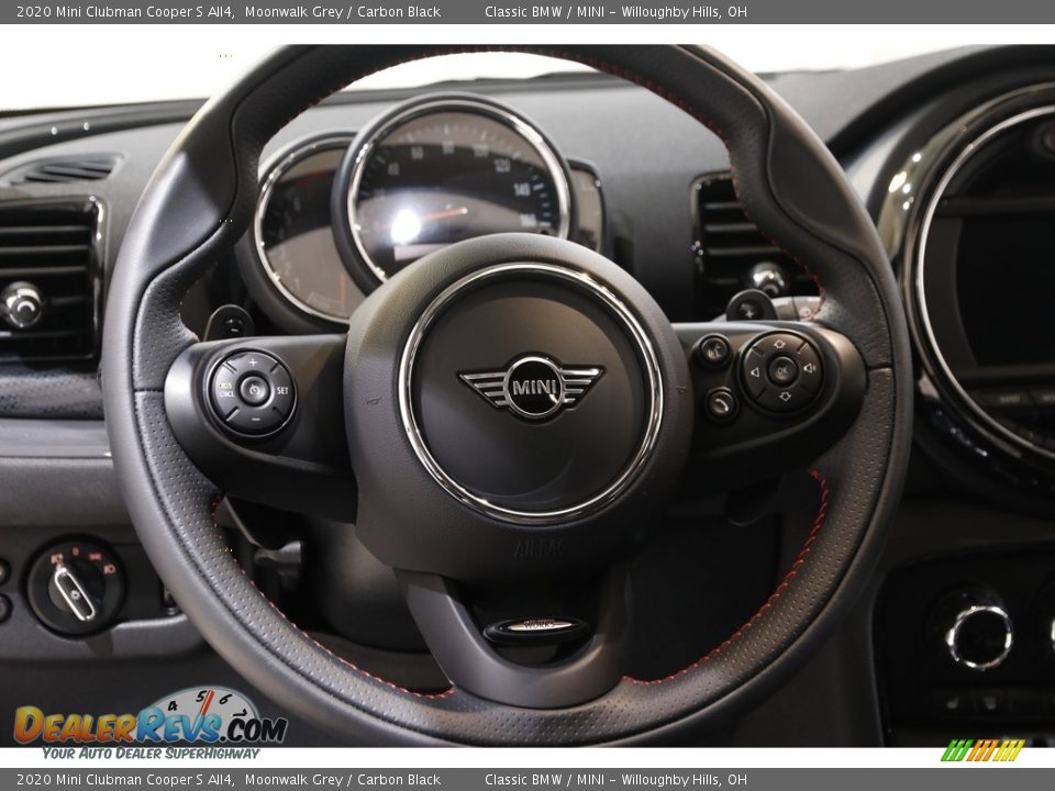 2020 Mini Clubman Cooper S All4 Moonwalk Grey / Carbon Black Photo #7