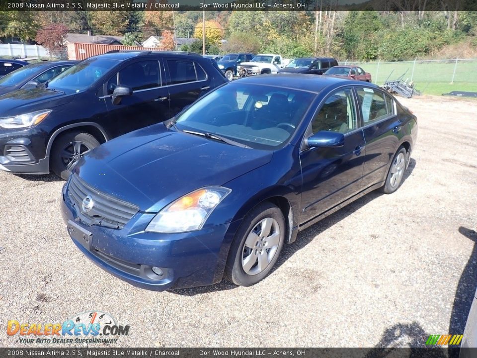 2008 Nissan Altima 2.5 S Majestic Blue Metallic / Charcoal Photo #7