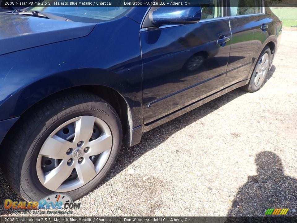 2008 Nissan Altima 2.5 S Majestic Blue Metallic / Charcoal Photo #8