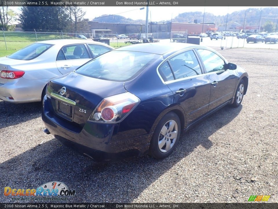 2008 Nissan Altima 2.5 S Majestic Blue Metallic / Charcoal Photo #11
