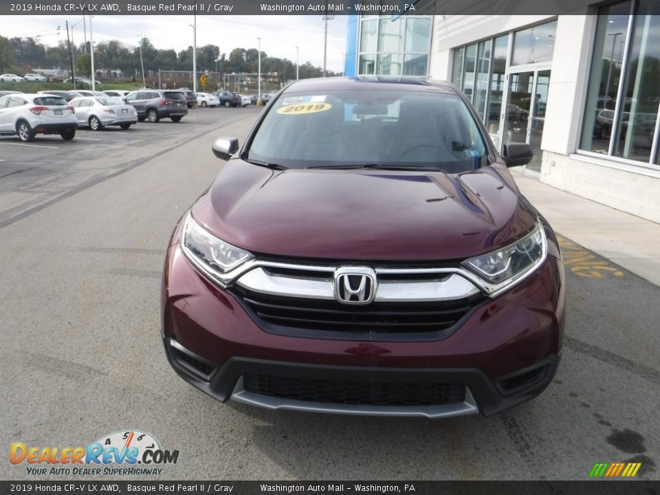 2019 Honda CR-V LX AWD Basque Red Pearl II / Gray Photo #3