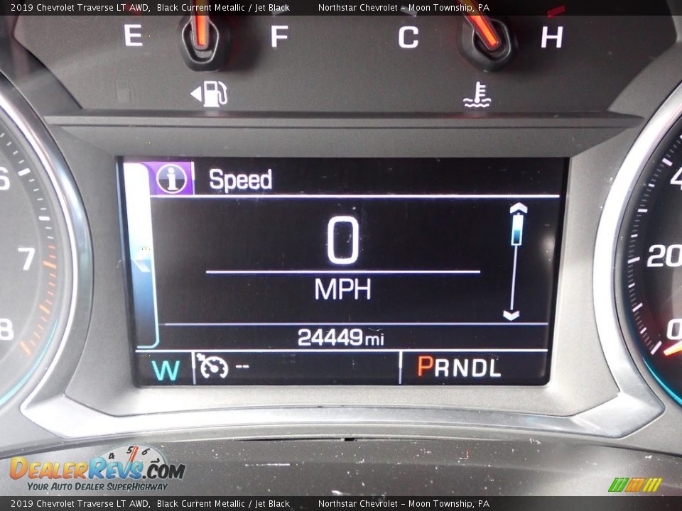 2019 Chevrolet Traverse LT AWD Black Current Metallic / Jet Black Photo #29