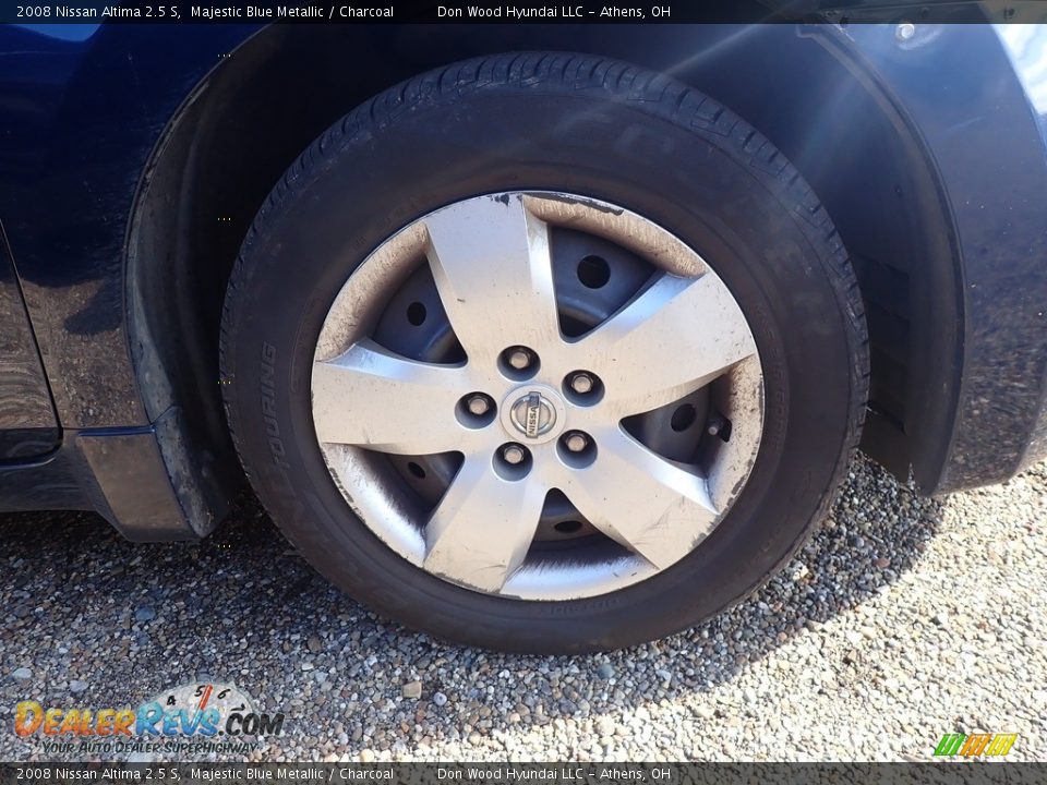 2008 Nissan Altima 2.5 S Majestic Blue Metallic / Charcoal Photo #13