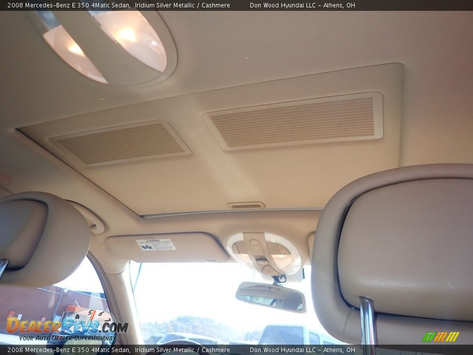 2008 Mercedes-Benz E 350 4Matic Sedan Iridium Silver Metallic / Cashmere Photo #2