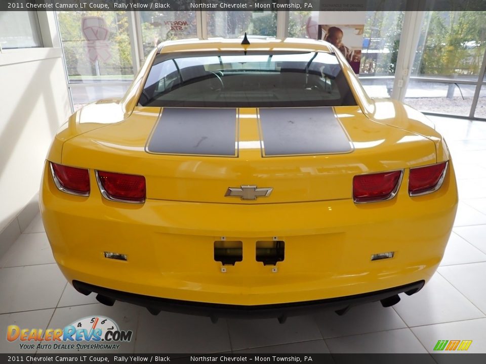 2011 Chevrolet Camaro LT Coupe Rally Yellow / Black Photo #3