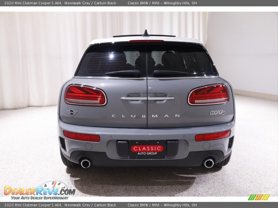 2020 Mini Clubman Cooper S All4 Moonwalk Grey / Carbon Black Photo #18