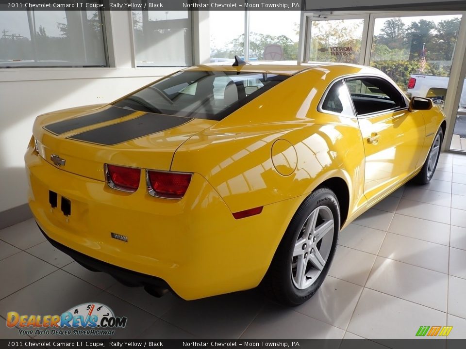 2011 Chevrolet Camaro LT Coupe Rally Yellow / Black Photo #4