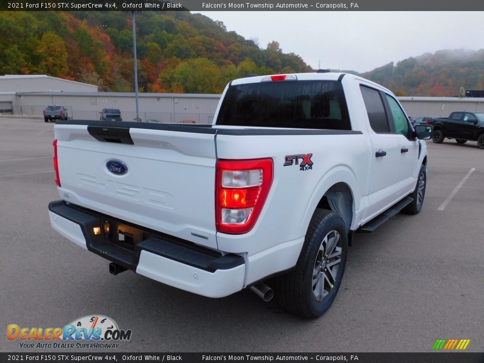 2021 Ford F150 STX SuperCrew 4x4 Oxford White / Black Photo #2