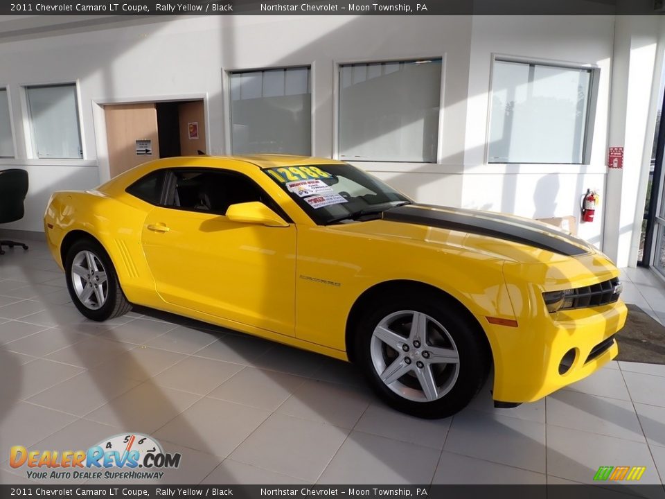 2011 Chevrolet Camaro LT Coupe Rally Yellow / Black Photo #6