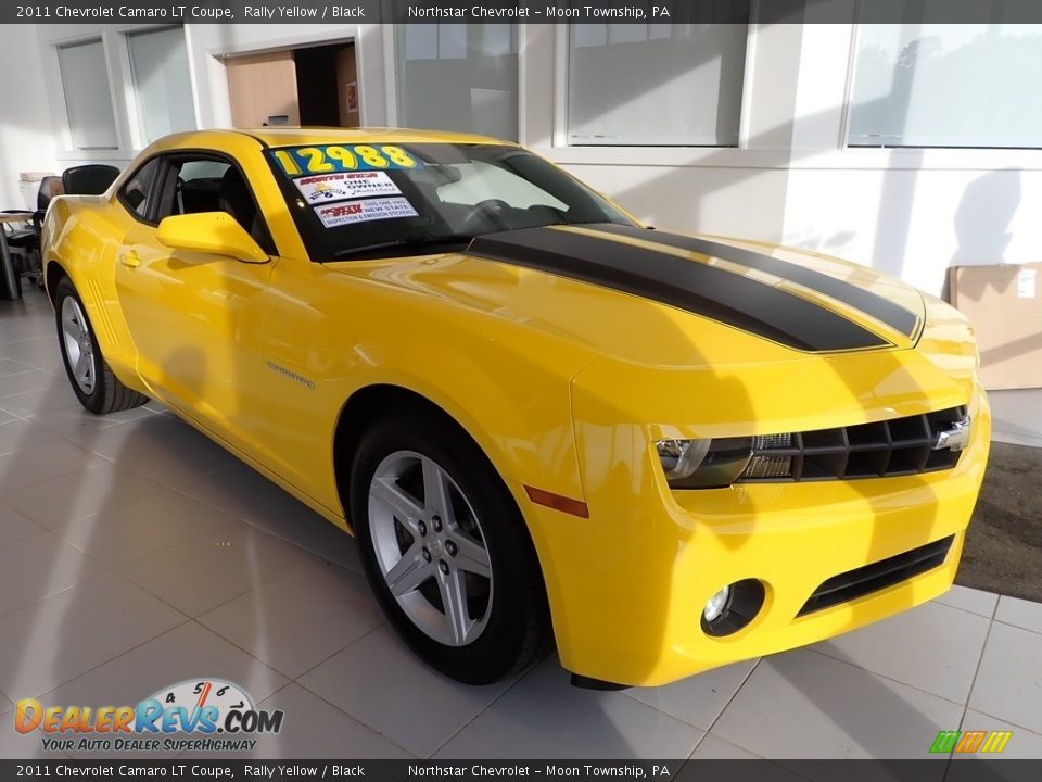 2011 Chevrolet Camaro LT Coupe Rally Yellow / Black Photo #7