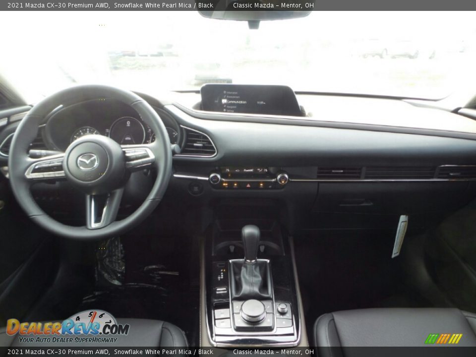 2021 Mazda CX-30 Premium AWD Snowflake White Pearl Mica / Black Photo #3