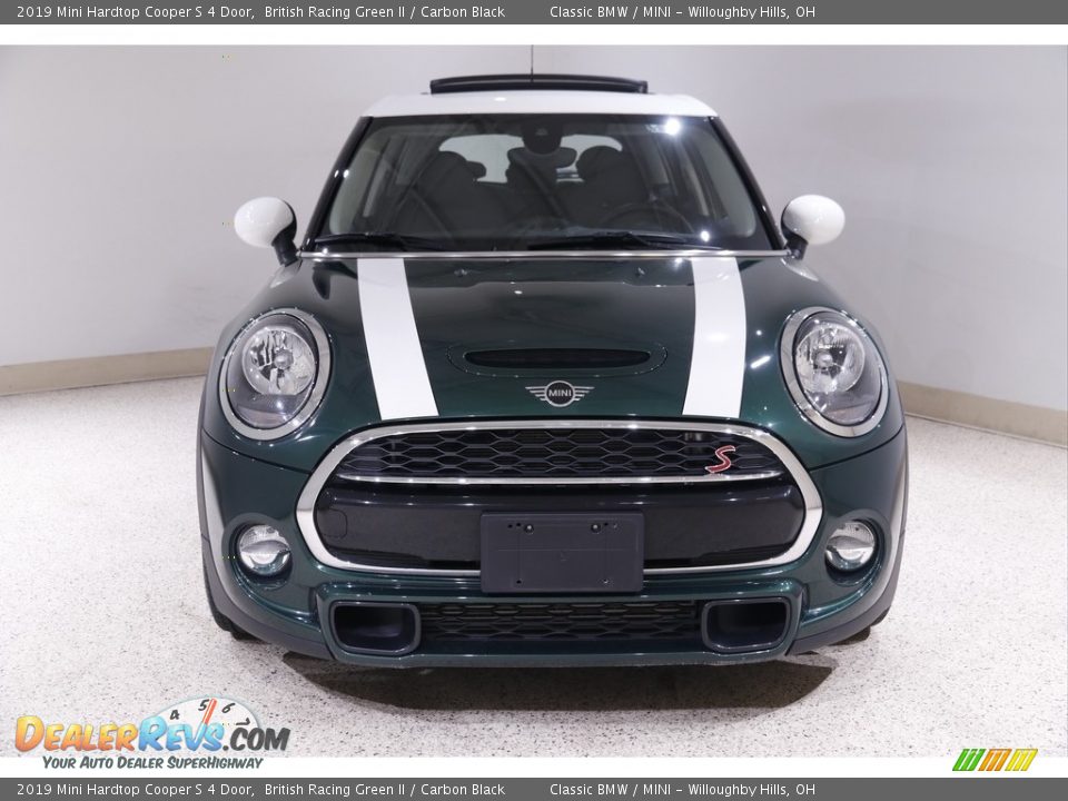 2019 Mini Hardtop Cooper S 4 Door British Racing Green II / Carbon Black Photo #2