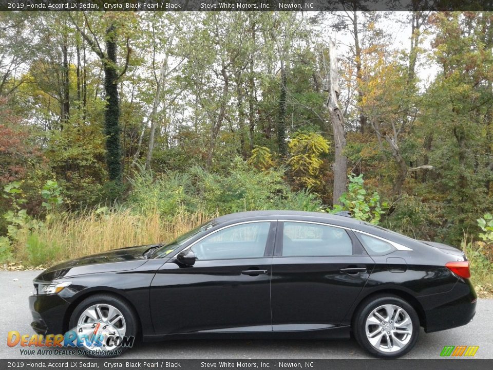 2019 Honda Accord LX Sedan Crystal Black Pearl / Black Photo #1