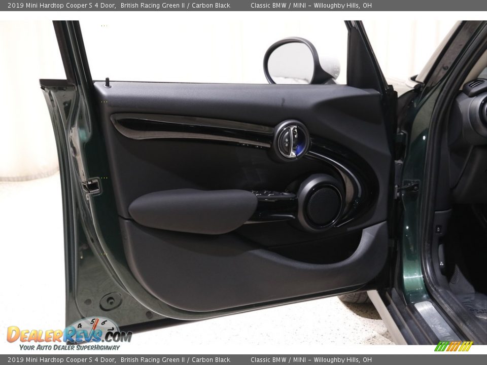 2019 Mini Hardtop Cooper S 4 Door British Racing Green II / Carbon Black Photo #4