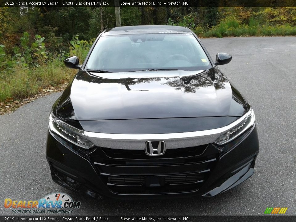 2019 Honda Accord LX Sedan Crystal Black Pearl / Black Photo #4