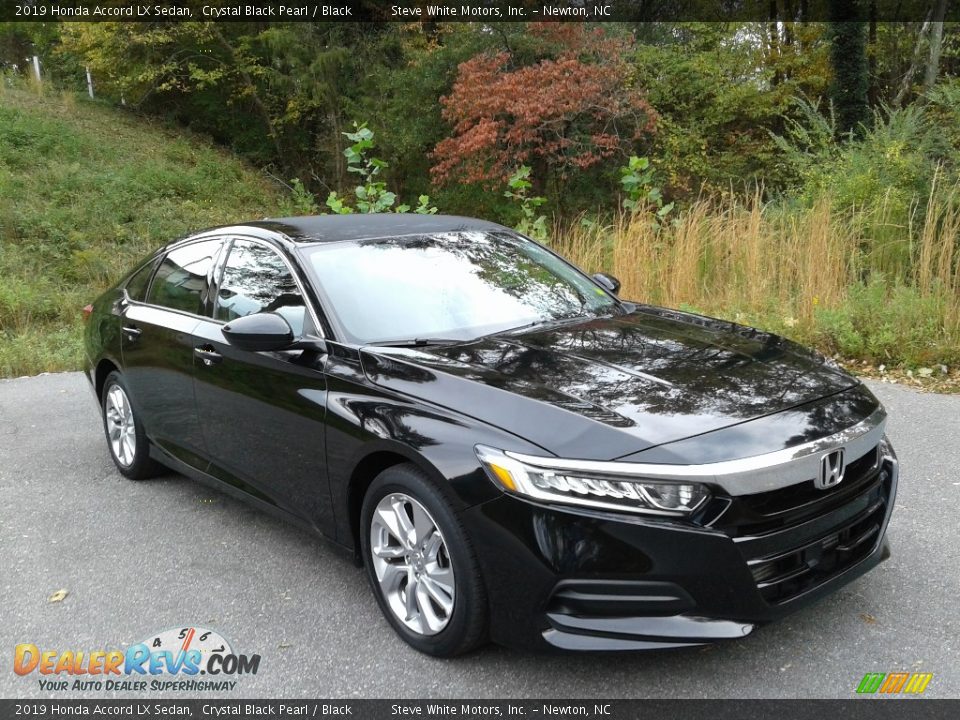 2019 Honda Accord LX Sedan Crystal Black Pearl / Black Photo #5