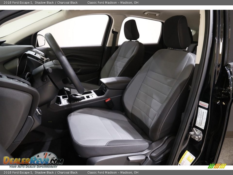2018 Ford Escape S Shadow Black / Charcoal Black Photo #5