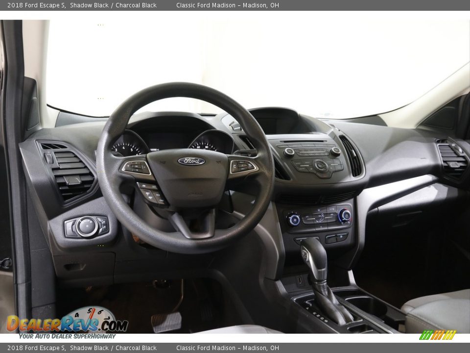 2018 Ford Escape S Shadow Black / Charcoal Black Photo #6