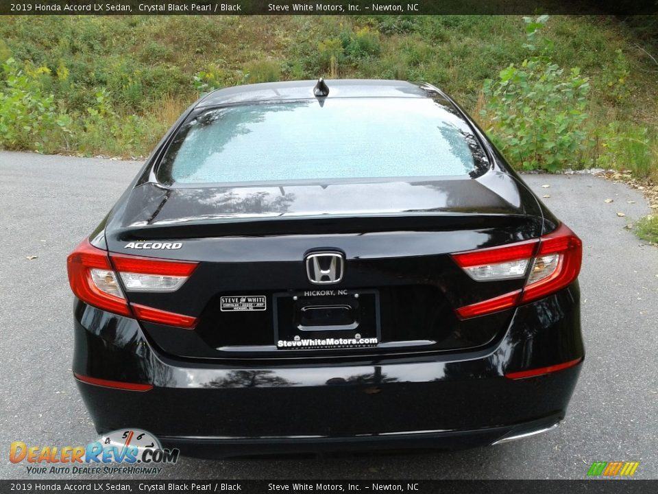 2019 Honda Accord LX Sedan Crystal Black Pearl / Black Photo #8