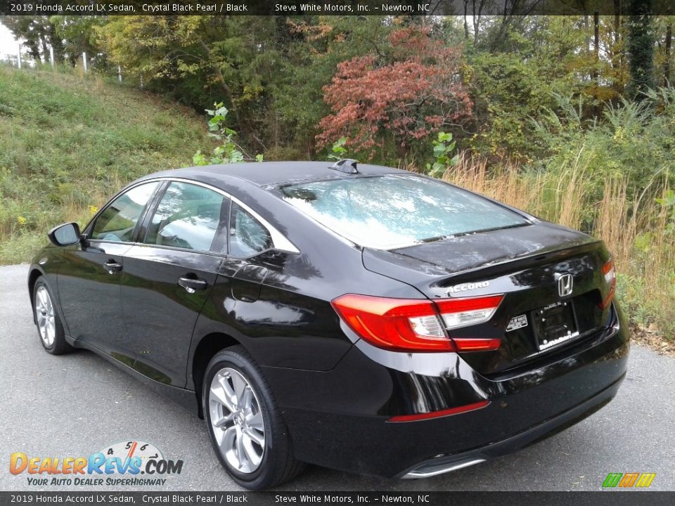 2019 Honda Accord LX Sedan Crystal Black Pearl / Black Photo #9