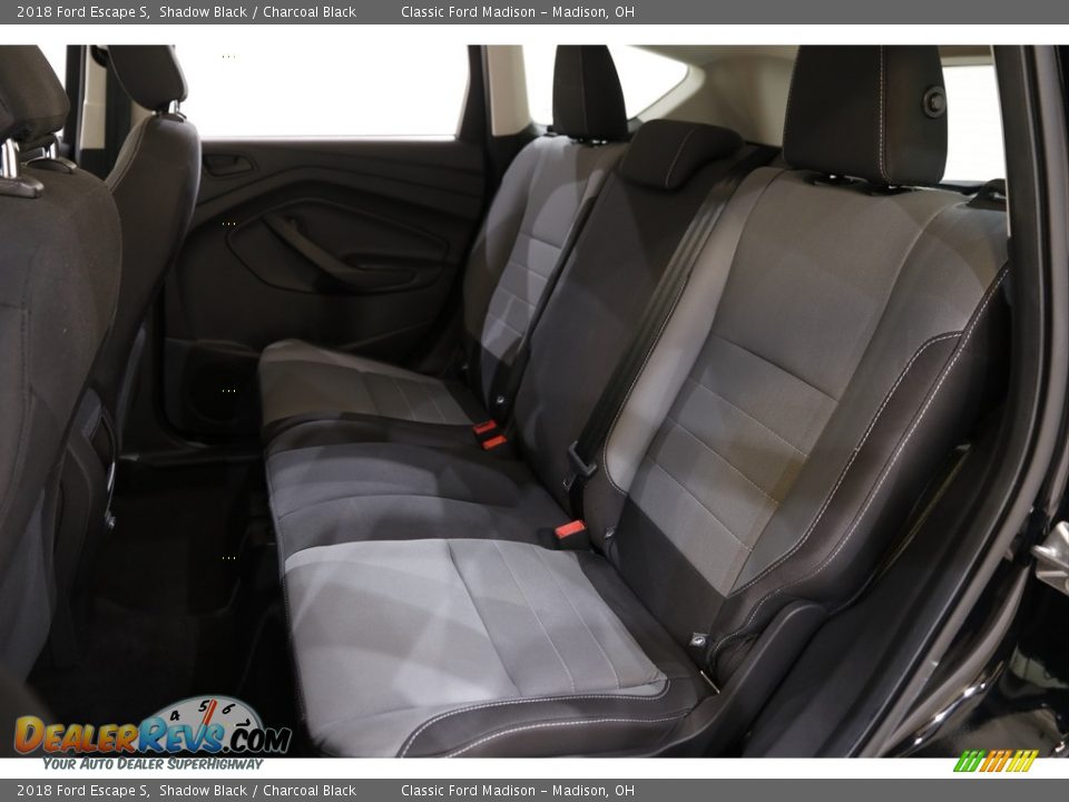 2018 Ford Escape S Shadow Black / Charcoal Black Photo #16