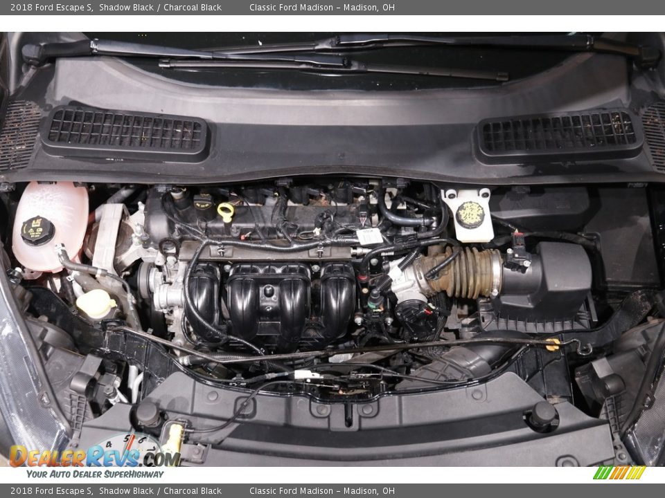 2018 Ford Escape S Shadow Black / Charcoal Black Photo #18