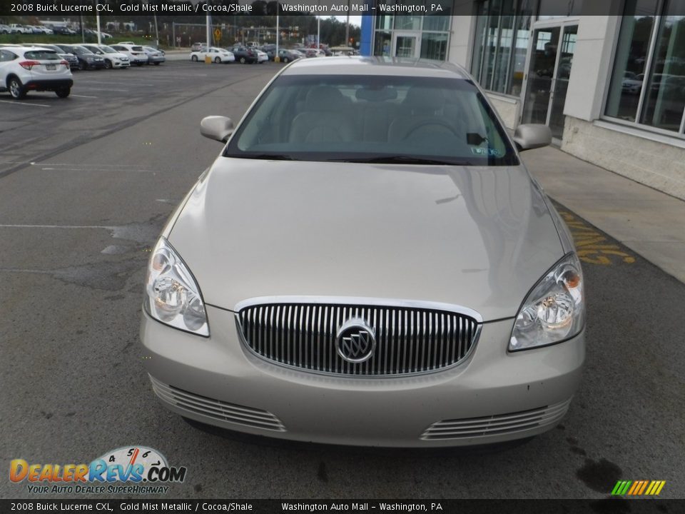 2008 Buick Lucerne CXL Gold Mist Metallic / Cocoa/Shale Photo #3