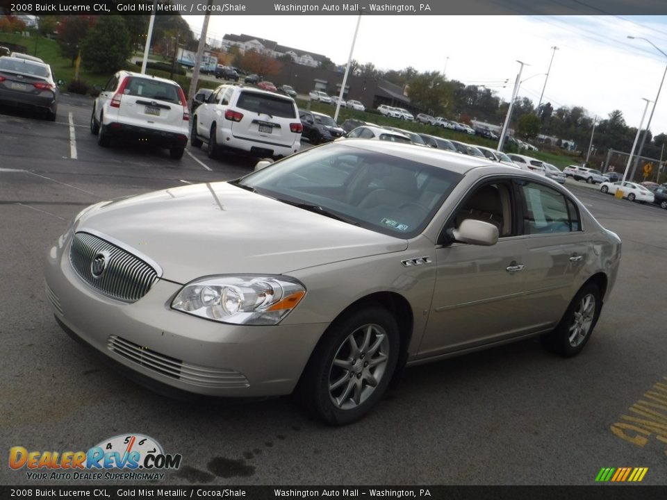 2008 Buick Lucerne CXL Gold Mist Metallic / Cocoa/Shale Photo #4