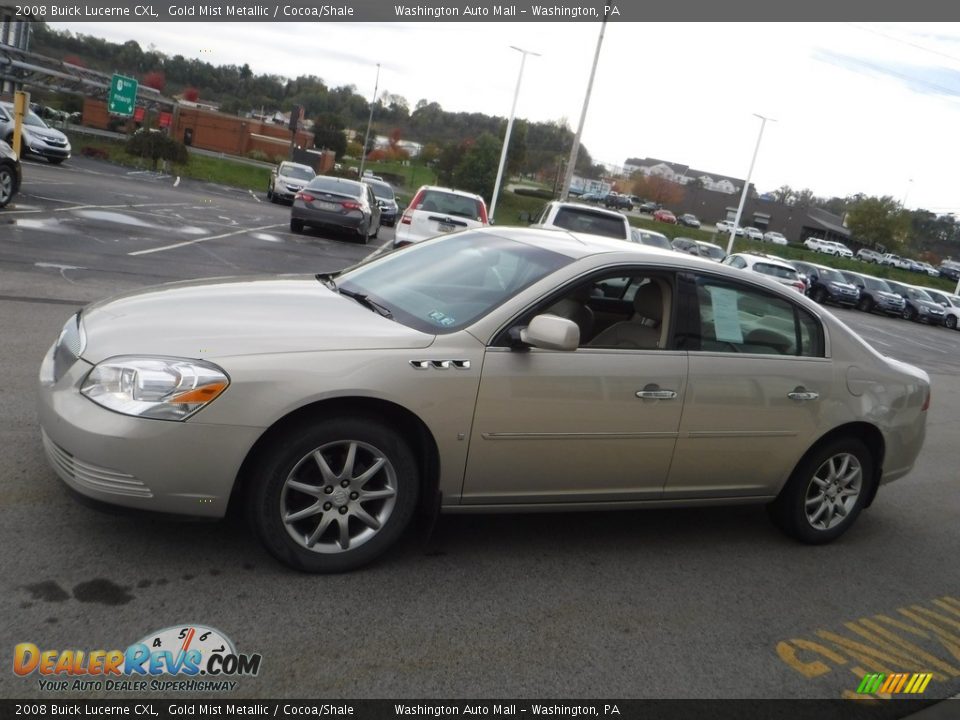 2008 Buick Lucerne CXL Gold Mist Metallic / Cocoa/Shale Photo #5