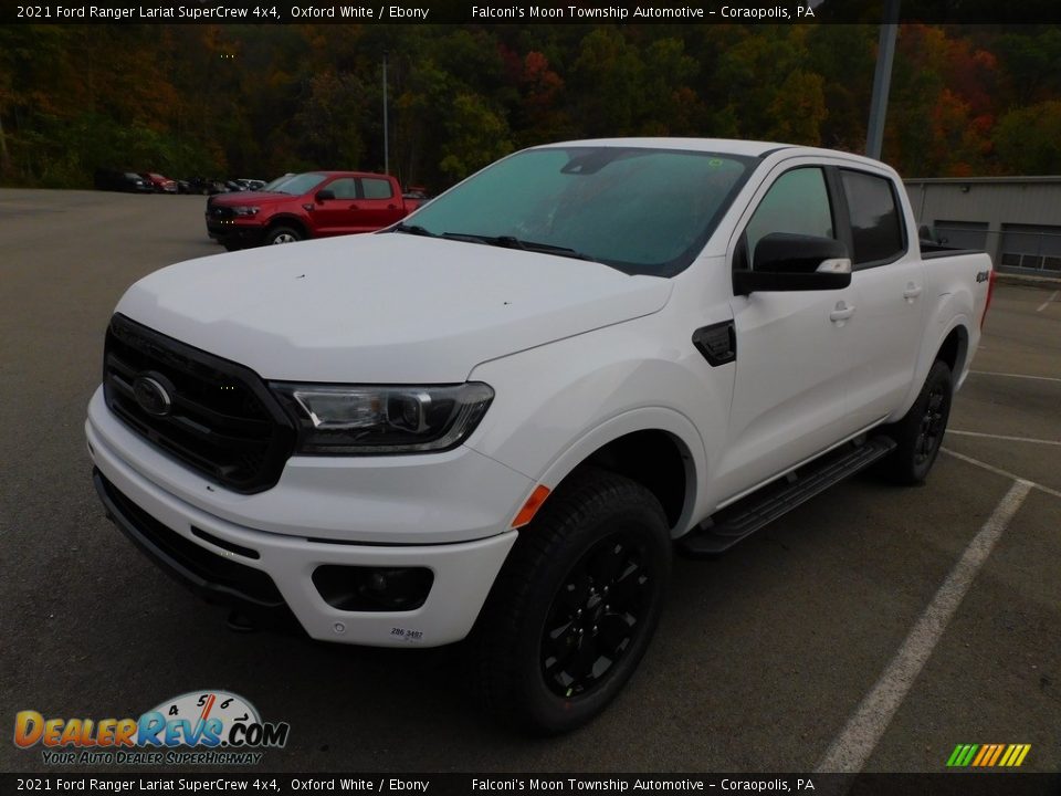 2021 Ford Ranger Lariat SuperCrew 4x4 Oxford White / Ebony Photo #7