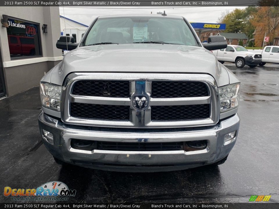 2013 Ram 2500 SLT Regular Cab 4x4 Bright Silver Metallic / Black/Diesel Gray Photo #3