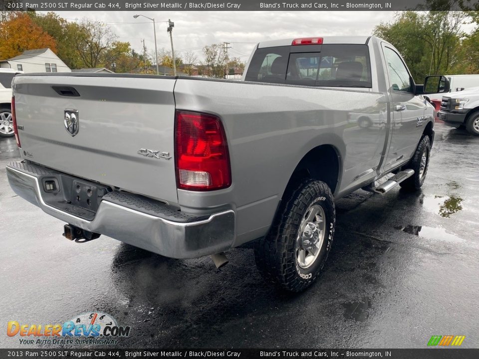 Bright Silver Metallic 2013 Ram 2500 SLT Regular Cab 4x4 Photo #5