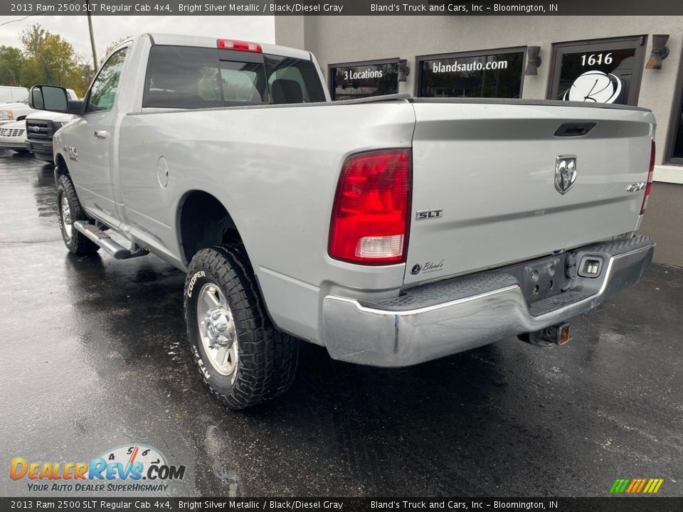 2013 Ram 2500 SLT Regular Cab 4x4 Bright Silver Metallic / Black/Diesel Gray Photo #7