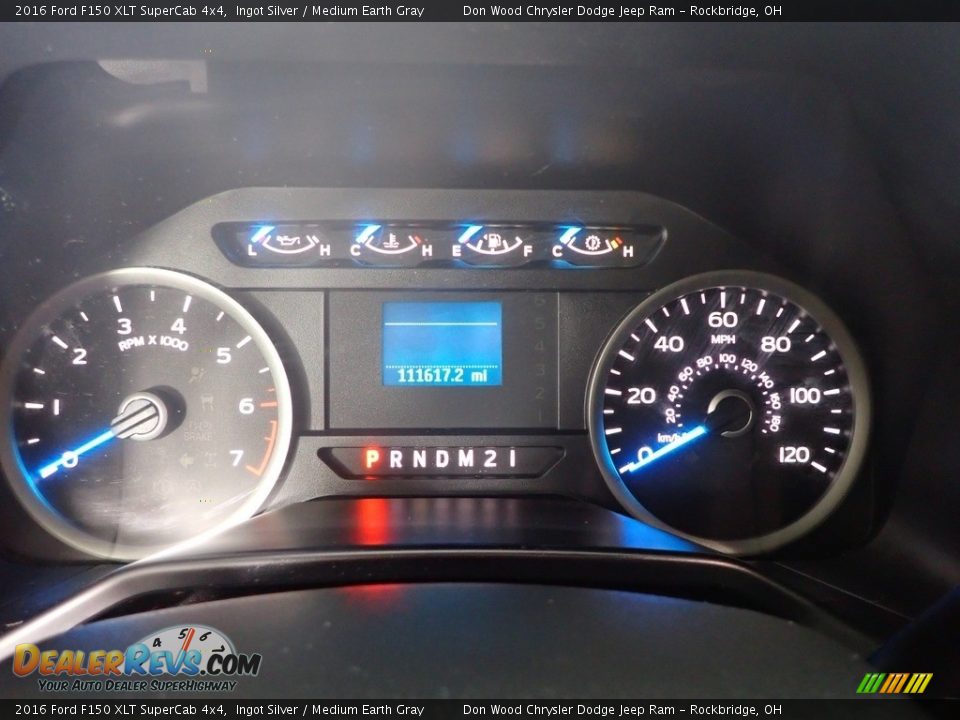 2016 Ford F150 XLT SuperCab 4x4 Ingot Silver / Medium Earth Gray Photo #3