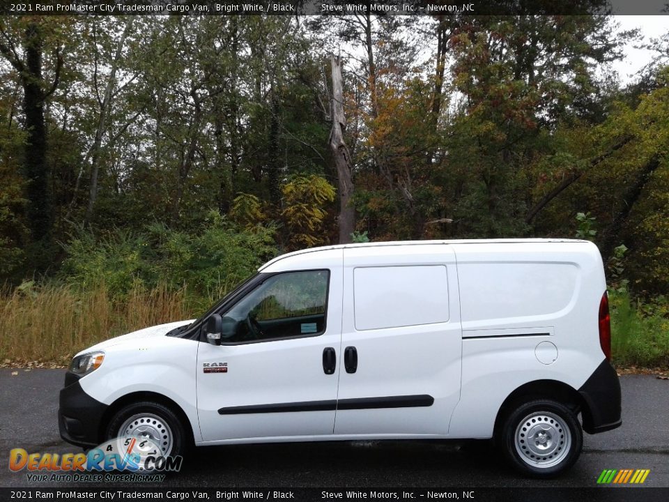 Bright White 2021 Ram ProMaster City Tradesman Cargo Van Photo #1