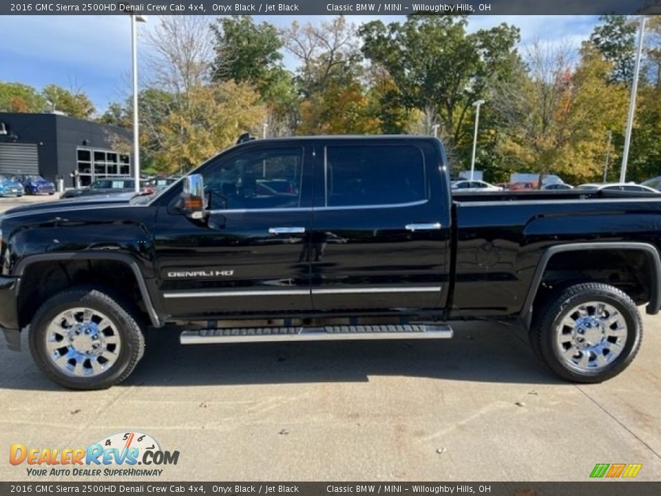 2016 GMC Sierra 2500HD Denali Crew Cab 4x4 Onyx Black / Jet Black Photo #3