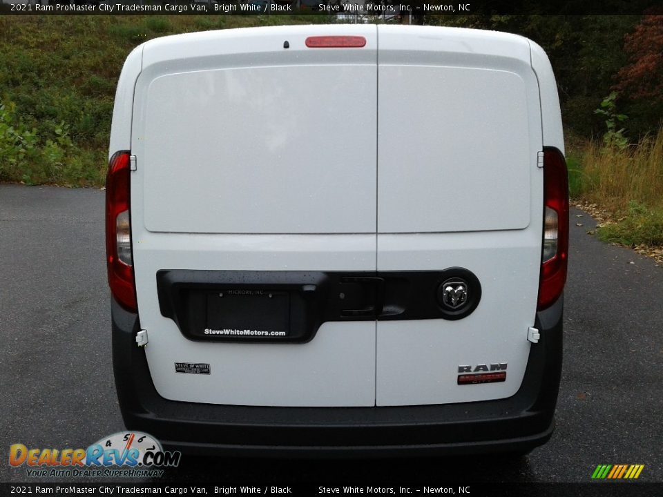 2021 Ram ProMaster City Tradesman Cargo Van Bright White / Black Photo #7