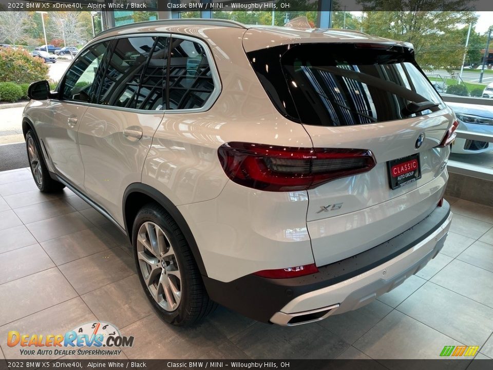 2022 BMW X5 xDrive40i Alpine White / Black Photo #2