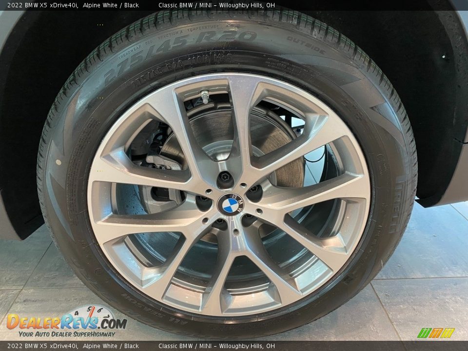 2022 BMW X5 xDrive40i Alpine White / Black Photo #3