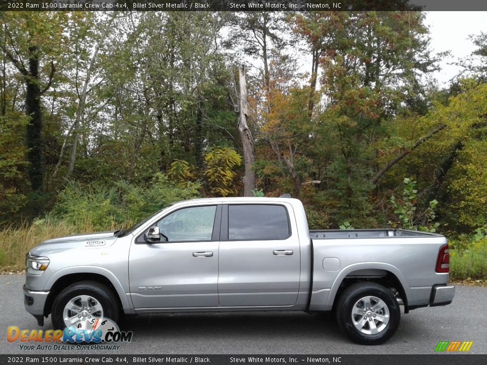 Billet Silver Metallic 2022 Ram 1500 Laramie Crew Cab 4x4 Photo #1