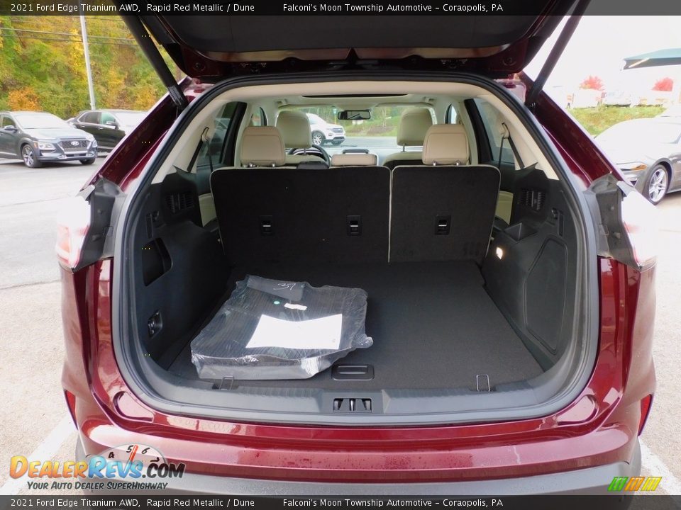 2021 Ford Edge Titanium AWD Trunk Photo #4