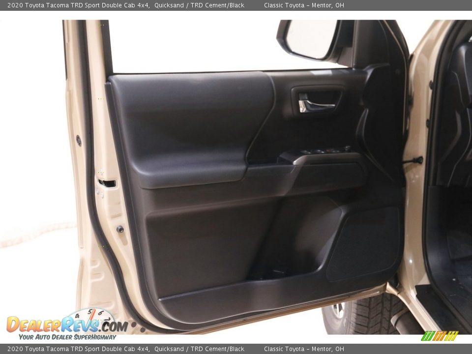 2020 Toyota Tacoma TRD Sport Double Cab 4x4 Quicksand / TRD Cement/Black Photo #4