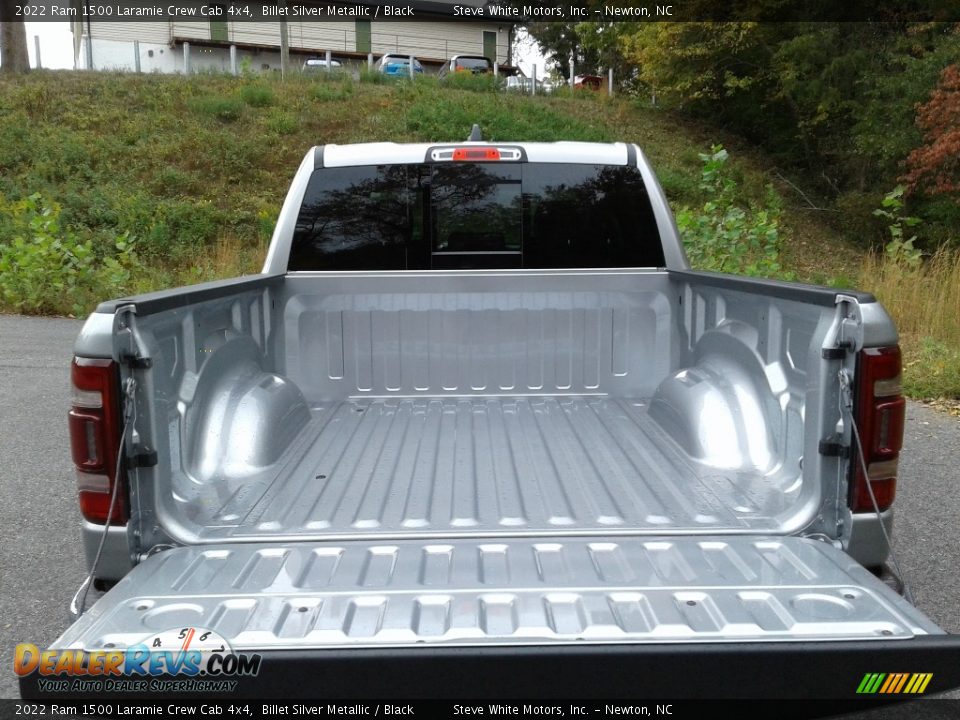 2022 Ram 1500 Laramie Crew Cab 4x4 Billet Silver Metallic / Black Photo #8