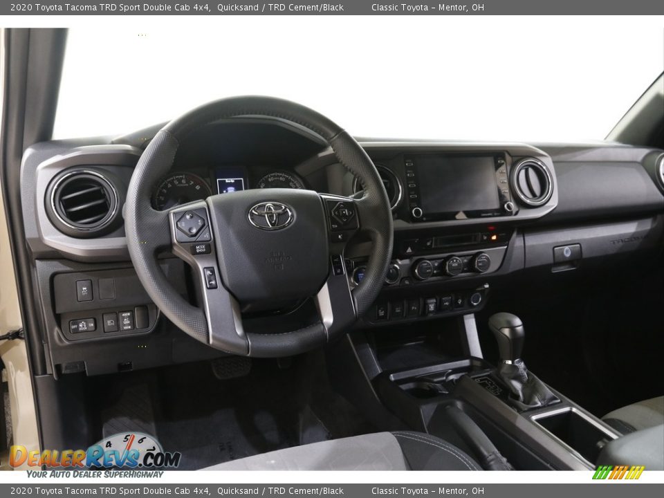 2020 Toyota Tacoma TRD Sport Double Cab 4x4 Quicksand / TRD Cement/Black Photo #6