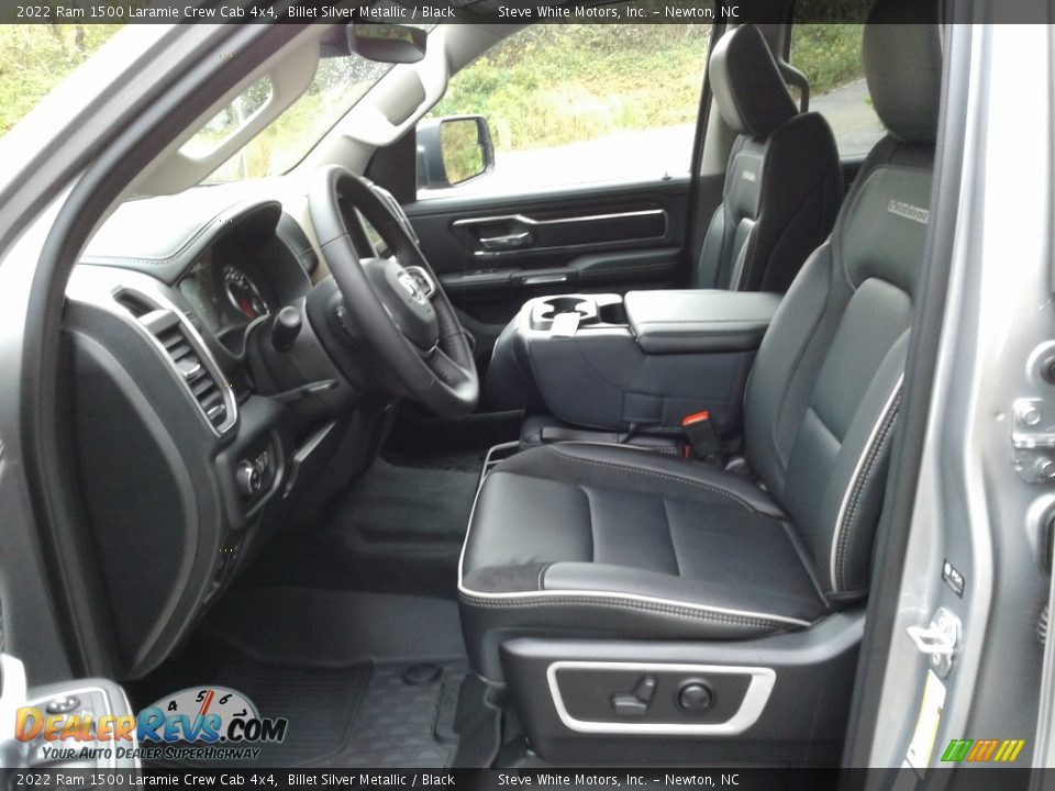 Front Seat of 2022 Ram 1500 Laramie Crew Cab 4x4 Photo #10