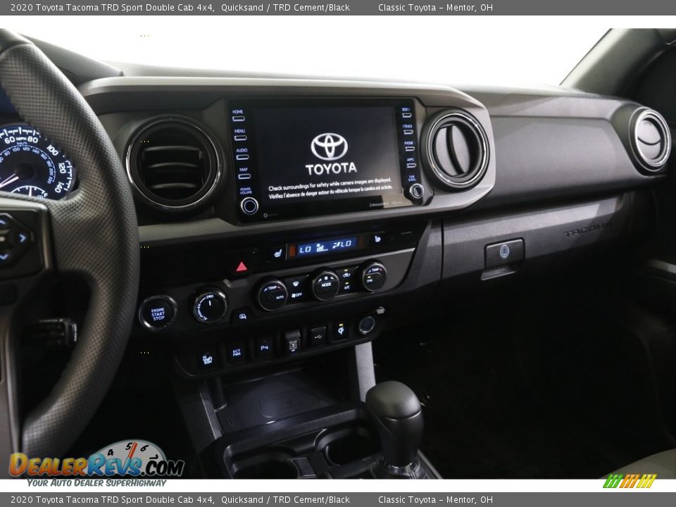 2020 Toyota Tacoma TRD Sport Double Cab 4x4 Quicksand / TRD Cement/Black Photo #9