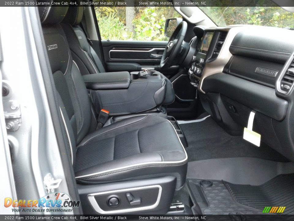 Front Seat of 2022 Ram 1500 Laramie Crew Cab 4x4 Photo #16